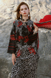PM4-28 | 3PC Unstitched Printed Lawn Print Melody By Charizma